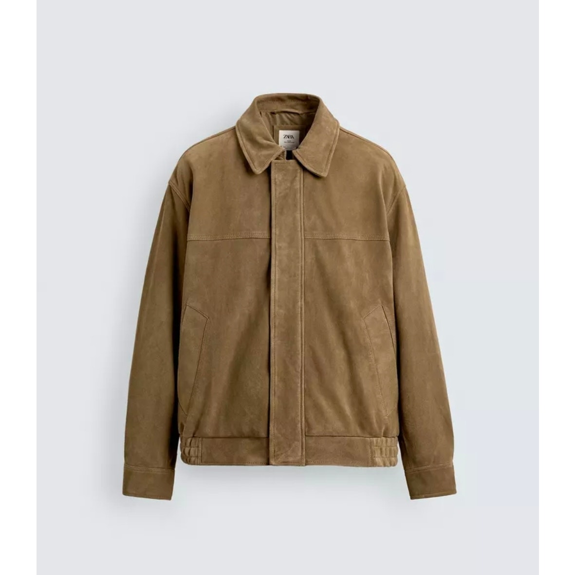 Suede Leather Jacket Size M